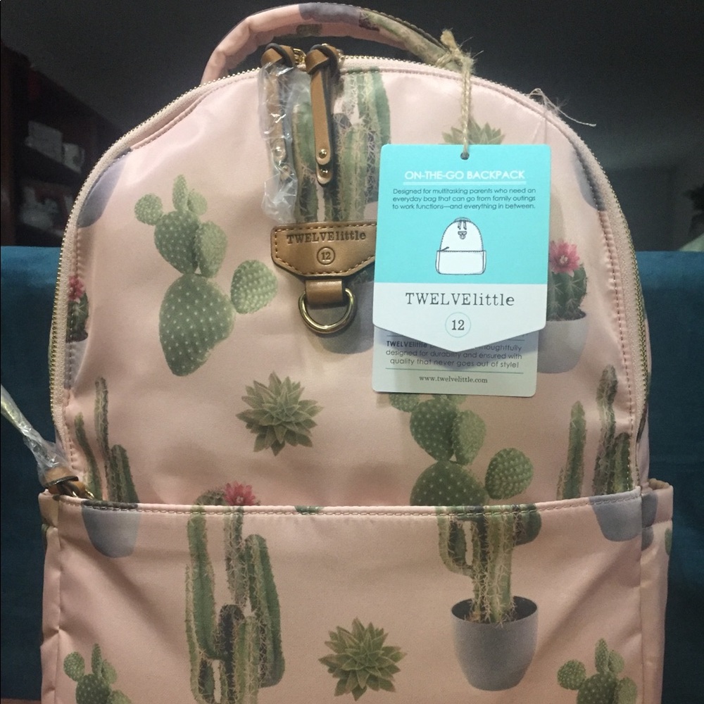 TWELVElittle cactus Diaper Bag